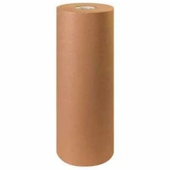 Kraft Paper, 60 lbs., 18"W x 600'L, 1 Roll