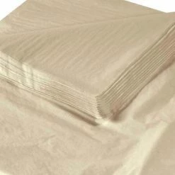 Global Industrial™ Gift Grade Tissue Paper, 20"W x 30"L, Tan, 480 Sheets