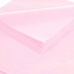 Global Industrial™ Gift Grade Tissue Paper, 20"W x 30"L, Light Pink, 480 Sheets