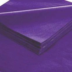 Global Industrial™ Gift Grade Tissue Paper, 20"W x 30"L, Purple, 480 Sheets