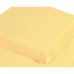 Global Industrial™ Gift Grade Tissue Paper, 20"W x 30"L, Yellow, 480 Sheets