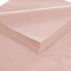Global Industrial™ Gift Grade Tissue Paper, 20"W x 30"L, Peach Grit, 480 Sheets