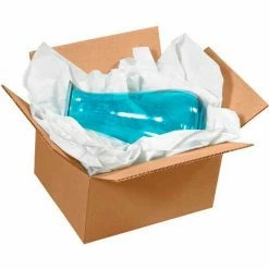 Global Industrial™ Industrial Grade Tissue Paper, 15"W x 20"L, White, 4800 Sheets