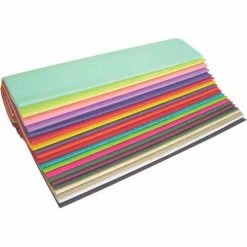 Global Industrial™ Gift Grade Tissue Paper, 20"W x 30"L, Popular Colors, 480 Sheets