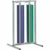 Bulman Products Vertical Double Roll for 36" Material Width, 26"W x 25"D x 44"H, Light Gray -Protective Packaging Sales Store BUL R997 36