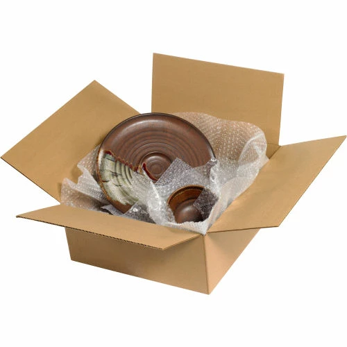 Global Industrial Heavy Duty Perforated Bubble Roll, 24"W x 250'L x 1/2" Thick, Clear, 2/Pk 4 Global Industrial Heavy Duty Perforated Bubble Roll, 24"W x 250'L x 1/2" Thick, Clear, 2/Pk - Image 2