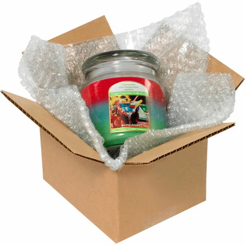 Global Industrial HD Non Perforated Bubble Roll, 24"W x 250'L x 1/2" Thick, Clear, 4/Pk 5 Global Industrial HD Non Perforated Bubble Roll, 24"W x 250'L x 1/2" Thick, Clear, 4/Pk - Image 3