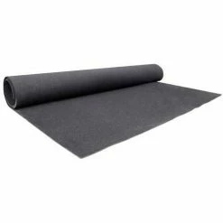 Desco Anti Static Low Density Conductive Foam, 40"W x 75"L, 375 Mil, Black