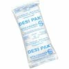 Desco Desiccant Pak, Clay/Tyvek/Silicon Dioxide, 2"W x 4"L, White, 300 Packs -Protective Packaging Sales Store DED 13844