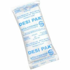 Desco Desiccant Pak, Clay/Tyvek/Silicon Dioxide, 2"W x 4"L, White, 300 Packs