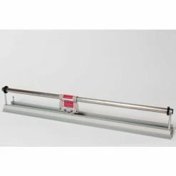 Bulman Products Portable Deluxe Razor x Cutter for 48" Material, 63"W x 5"D x 5-5/8"H, Light Gray