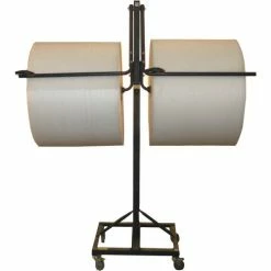 Encore Packaging Double Arm Bubble/Foam/Poly Dispenser Floor Unit w/ Slide Cutter, 31"L x 28"W x 4"H -Protective Packaging Sales Store EN1 EP 6250D 24