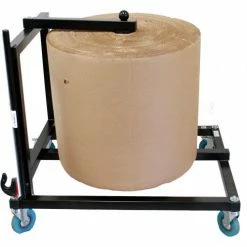 Encore Packaging Dispenser w/ Slide Cutter for 24" Material, 40"W x 32"W x 33"H, Black -Protective Packaging Sales Store EN1 EP 6550 24