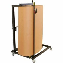 Encore Packaging Dispenser w/ Slide Cutter, 40"W x 32"W x 52"H, Black -Protective Packaging Sales Store EN1 EP 6550 36