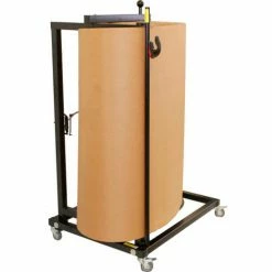 Encore Packaging Dispenser w/ Slide Cutter for 60" Material, 40"W x 32"W x 78"H, Black