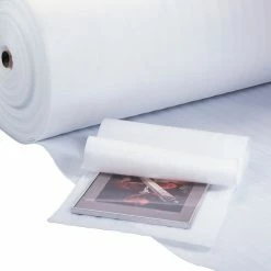 Global Industrial™ Air Foam Roll, 48"W x 750'L x 3/32" Thick, White, 1 Roll -Protective Packaging Sales Store FOAM ROLL 03 3