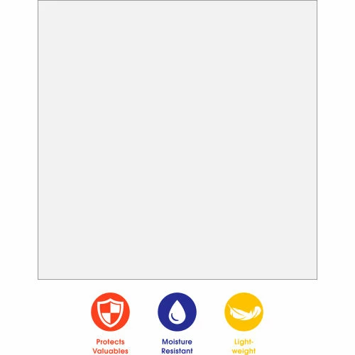 Global Industrial Air Foam Sheets, 10"Wx 10"L x 1/8" Thick, 800 Sheets/Pack 4 Global Industrial Air Foam Sheets, 10"Wx 10"L x 1/8" Thick, 800 Sheets/Pack - Image 2