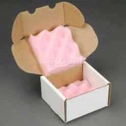 Anti Static Foam Shippers, 5"W x 5"L x 3"D, White - Pkg Qty 24 19 Anti Static Foam Shippers, 5"W x 5"L x 3"D, White - Pkg Qty 24 -Protective Packaging Sales Store IDX 1400GLB003
