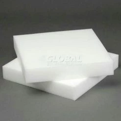 Reusable Soft Foam Pads, 12"W x 12"L x 2" Thick, White - Pkg Qty 24 -Protective Packaging Sales Store IDX 1400GLB050