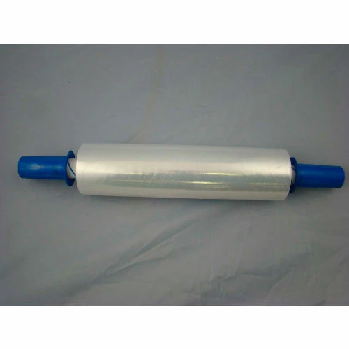 Goodwrappers Stretch Wrap W/Extended Cord Handle, Cast, 80 Gauge, 15"Wx1000'L, Clear - Pkg Qty 4 3 Goodwrappers Stretch Wrap W/Extended Cord Handle, Cast, 80 Gauge, 15"Wx1000'L, Clear - Pkg Qty 4