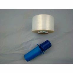 Goodwrappers Banding Stretch Wrap W/Extended Core Handle, Cast, 120 Gauge, 3"Wx650'L, Clear - Pkg Qty 18