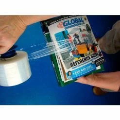 Goodwrappers™ Banding Stretch Wrap W/Extended Core Handle, Cast, 80 Gauge, 3"Wx1000'L, Clear - Pkg Qty 18 -Protective Packaging Sales Store PRD318MACT2