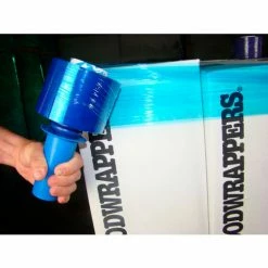 Goodwrappers Stretch Wrap W/Reusable Dispenser & Brakes, Cast, 3"Wx1000'L, Blue - Pkg Qty 18 10 Goodwrappers Stretch Wrap W/Reusable Dispenser & Brakes, Cast, 3"Wx1000'L, Blue - Pkg Qty 18 -Protective Packaging Sales Store PRDBL803ACT