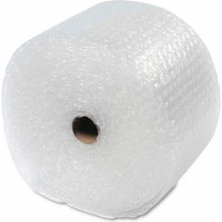 Sealed Air Recycled Light Weight Bubble Wrap®, 12"W x 100'L x 5/16" Thick, Clear, 1 Roll